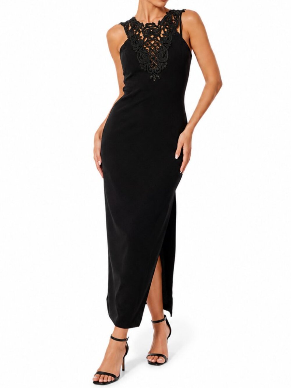 Scott McClintock Womens 10 Velvet Evening Gown Maxi Lightweight Witchy Whimsy